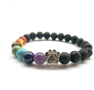 Lava Bead Rainbow Paw Bracelet Buy Cheap Official Site