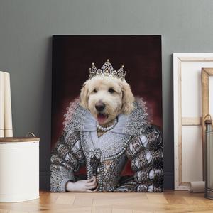 Custom Pet Portrait, Royal Pet Portrait, Pet Portrait Regal, Dog Portrait, Pet Loss Gift, Dog Passed Away, King Queen Pet For Sale Cheap Pice From China
