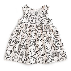Alna Baby Dress - Dogs Black Cheap Sale
