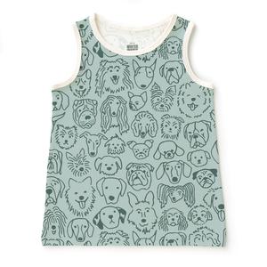 Baby Tank Top - Dogs Pale Blue 2025 New Sale Online