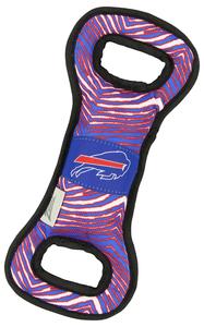 Zubaz X Pets First NFL Buffalo Bills Team Logo Dog Tug Toy with Squeaker Outlet The Cheapest