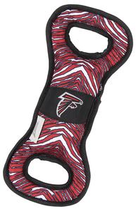 Zubaz X Pets First NFL Atlanta Falcons Team Logo Dog Tug Toy with Squeaker Affordable Sale Online