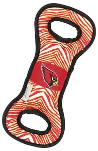 Zubaz X Pets First NFL Arizona Cardinals Team Logo Dog Tug Toy with Squeaker Get Authentic Cheap Pice