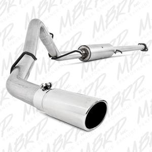 MBRP 2007-2008 Chev/GMC 1500 (Next Gen.) CC EC 66 bed 4.8/5.3L Cat Back Single Side View Cheap Online