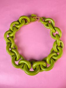 Collar Eslabón Verde Sale Exclusive