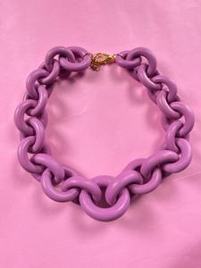 Collar Eslabón Lila Claro Buy Cheap Free Shipping