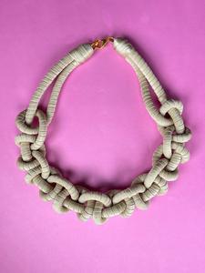 Collar Trenzado Beige M Buy Cheap Limited Edition