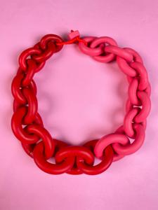 Collar Eslabón Bicolor Outlet Amazing Pice