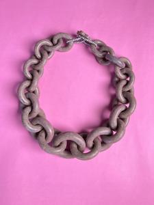 Collar Eslabón Granito Cheap Extremely