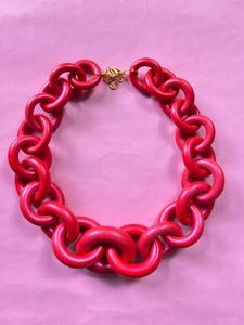 Collar Eslabón Pearly Watermelon Sale Extremely