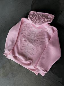 “Ghoul” HOODIE (Light Pink) Pay With Paypal Online