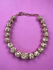 Collar Esferas Animal Print Sale Ebay