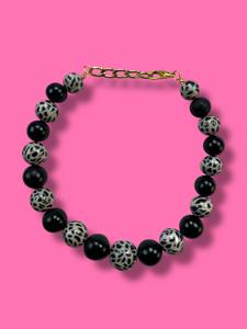 Collar Animal Print Glitter Clearance Pirce Sale