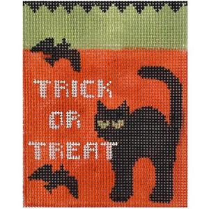 Black Cat Treat Bag with Black Cat Insert Free Shipping Low Pice