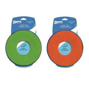 Chuckit! Assorted Amphibious Flying Ring Canvas Flyer Dog Toy Medium 1 Discount Cheap Online