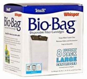 Tetra Whisper Bio-Bag Disposable Filter Cartridges Large: 8-Pack, 12-Pack Clearance Footaction