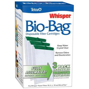 Tetra Whisper Bio-Bag Disposable Filter Cartridges Medium: 3 Pack, 12 Pack Outlet Online Shop