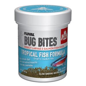 Fluval Bug Bites Tropical Fish Formula Micro Granules Clearance With Mastercard