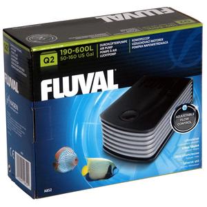Fluval Q2 50-160 US Gal Air Pump Buy Online Cheap