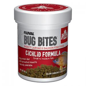 Fluval Bug Bites Cichlid Formula Granules: 45g Limited Edition Online