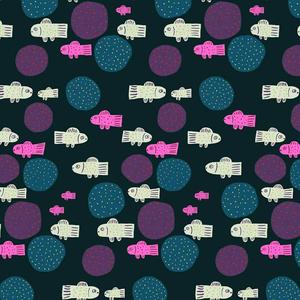 FreeSpirit - Just Kitten Around - Monika Forsberg - Little Dinner - Sorbet - Yardage Cheap Sale Professional