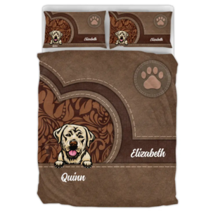 Custom Personalized Pet Quilt Bed Set - Upto 7 Dogs/Cats - Mother's Day/Father's Day Gift for Dog/Cat Lovers Cheap Discount Sale
