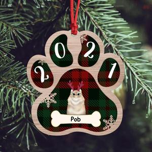 Custom Personalized Pet Paw Ornament - Best Gift For Cat Lover/Dog Lover - 2021 Buy Cheap Cheap