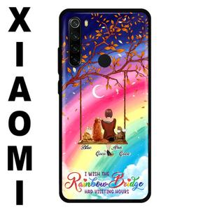 Custom Personalized Pet Mom Phone Case - Memorial Gift For Dog/ Cat Lover - I Wish The Rainbow Bridge Had Visiting Hours - Case For Xiaomi, Oppo And Huawei Clearance Recommend