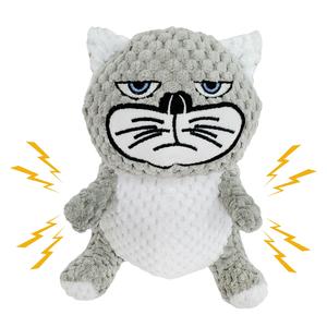 Chonky Cat Plush Dog Toy - Durable, Soft, and Fun Chew Toy Outlet Websites