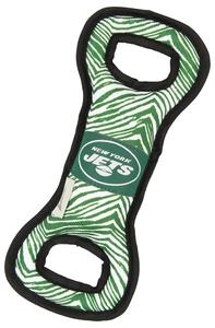 Zubaz X Pets First NFL New York Jets Team Logo Dog Tug Toy with Squeaker Discount Best Place
