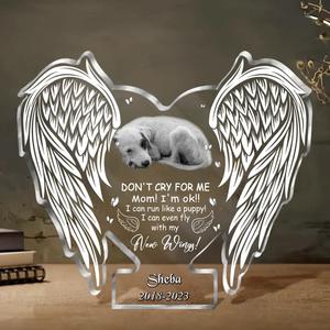 Personalized Pet Memorial Acrylic Plaque - Upload Photo - Gift for Loss Of Pet Buy Cheap Browse