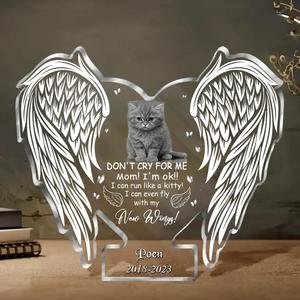 Personalized Pet Memorial Acrylic Plaque - Upload Photo - Gift for Loss Of Pet Buy Cheap Outlet Locations