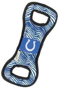 Zubaz X Pets First NFL Indianapolis Colts Team Logo Dog Tug Toy with Squeaker Latest Collections Cheap Pice