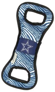 Zubaz X Pets First NFL Dallas Cowboys Team Logo Dog Tug Toy with Squeaker Pay With Paypal Online