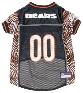 Zubaz X Pets First NFL Chicago Bears Team Pet Jersey For Dogs High Quality For Sale