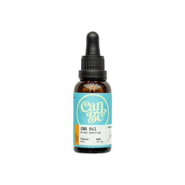 CanBe 1500mg CBD Broad Spectrum Mint Oil - 30ml (BUY 1 GET 1 FREE) Cheap Very Cheap