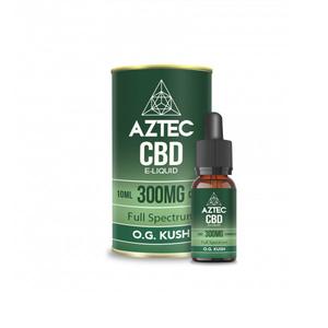 Aztec CBD 300mg CBD Vaping Liquid 10ml (50PG/50VG) Cheap Sale Amazing Pice