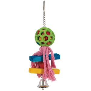 JW Hol-ee Roller Pom Pom Bird Toy Discount Exclusive