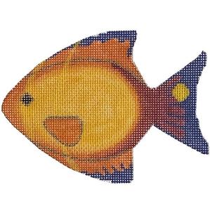 Orange and Blue Fish (LL) Free Shipping Comfortable