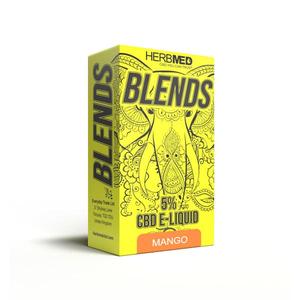 Herbmed CBD 500mg CBD Vaping Liquid 10ml (80PG/20VG) The Cheapest