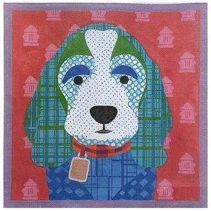 Blue Patchwork Dog Clearance 2025