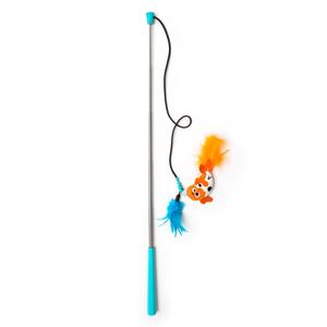 Mad Cat Koi Retractable Feather Wand toy Big Discount For Sale