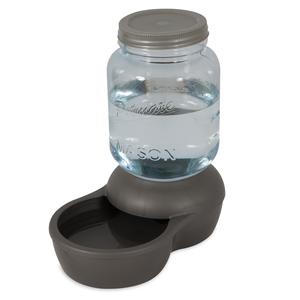 Petmate 1-Gallon Mason Jar Gravity Pet Waterer Cheap Sale Pay With Paypal