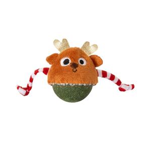 Mad Cat Catnip Bobbler Roll Around Reindeer Outlet Best Pices
