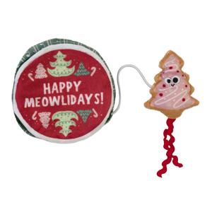 Mad Cat Holiday Cookie Tin Hide A Toy Discount Choice