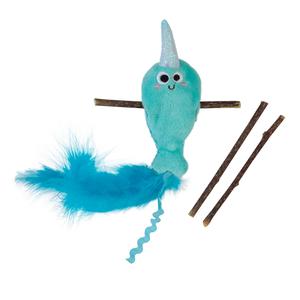 Mad Cat Narwhal Cat Toy With Silvervine Clearance From China