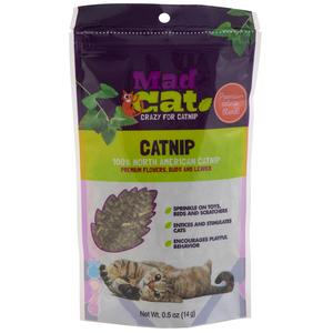 Mad Cat 100% Natural Cat Nip 0.5 oz. Bag Free Shipping Best