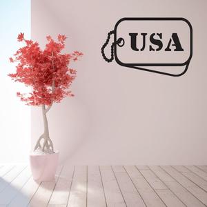 USA Dog Tag Decal Sast Online