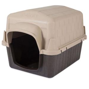 Aspen Pet Petbarn 3 Large Plastic Dog House Brown/Sand 30 in. H X 29 in. W X 38 in. D 2025 New