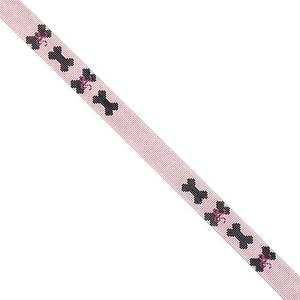 Dog Collar - Bones with Bows on Pink 2025 Newest Online